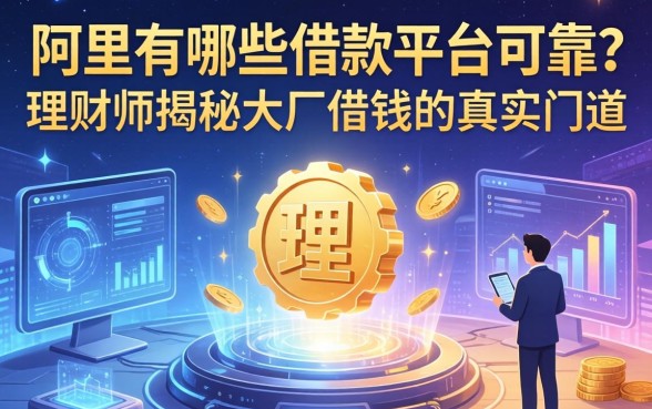阿里有哪些借款平台可靠？理财师揭秘大厂借钱的真实门道