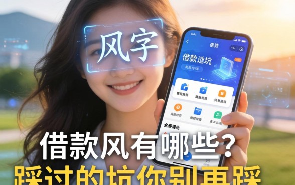 带风字的借款软件有哪些？我踩过的坑你别再踩