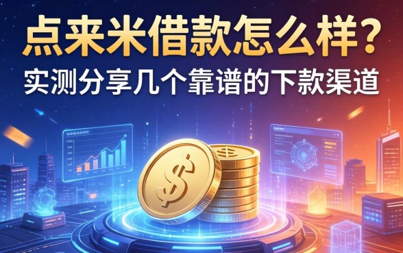 点来米借款怎么样？实测分享几个靠谱的下款渠道