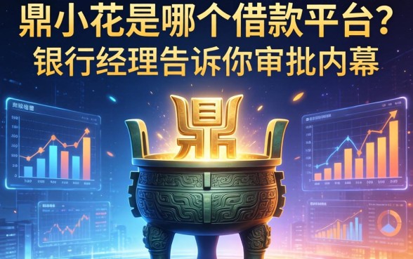 鼎小花是哪个借款平台？银行经理告诉你审批内幕