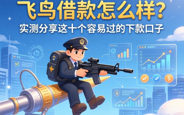 飞鸟借款怎么样？实测分享这十个容易过的下款口子