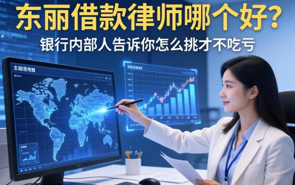 东丽借款律师哪个好？银行内部人告诉你怎么挑才不吃亏