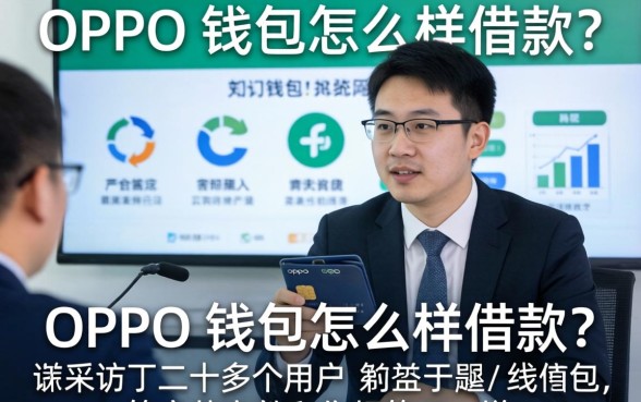 OPPO钱包怎么样借款？我采访了二十多个用户，答案和你想的不一样