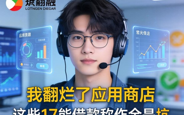我翻烂了应用商店，发现这些17岁能借款的软件全是坑