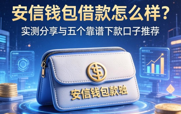 安信钱包借款怎么样？实测分享与五个靠谱下款口子推荐