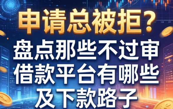 申请总被拒？盘点那些不过审的借款平台有哪些及下款路子