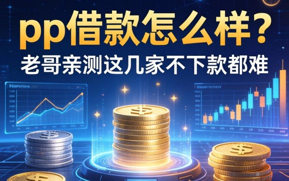 pp借款怎么样？老哥亲测这几家不下款都难