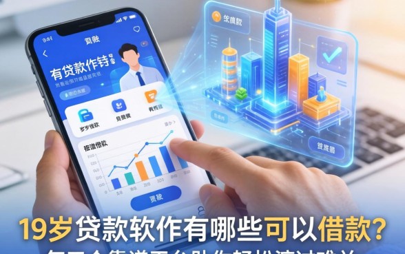19岁贷款软件有哪些可以借款？这五个靠谱平台助你轻松渡过难关