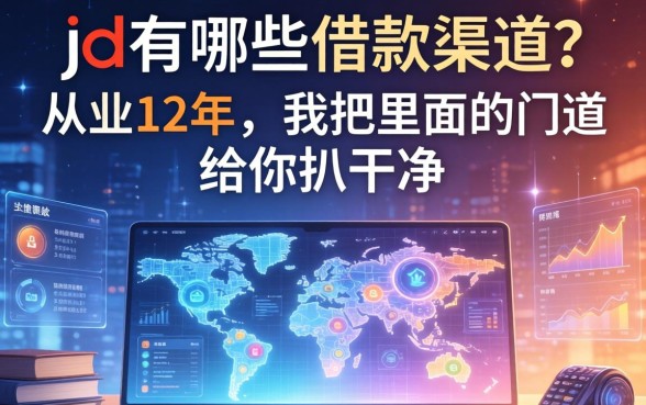 jd有哪些借款渠道？从业12年，我把里面的门道给你扒干净