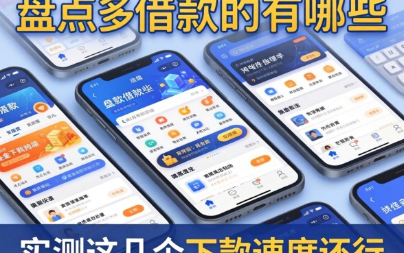 盘点多款借款软件有哪些，实测这几个下款速度还行