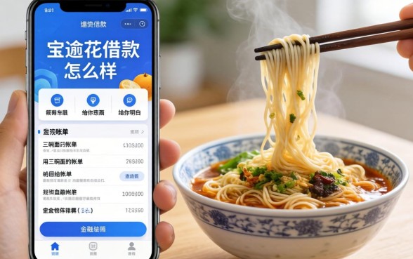 安逸花借款软件怎么样？我用三碗面的账单给你算明白