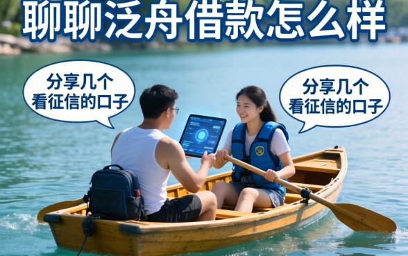 聊聊泛舟借款怎么样，分享几个不看征信的口子