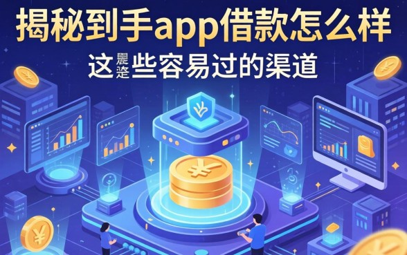 揭秘到手app借款怎么样，整理出这些容易过的渠道