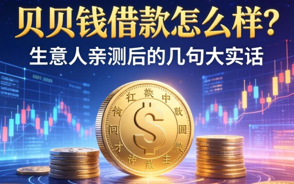 贝贝钱借款怎么样？生意人亲测后的几句大实话