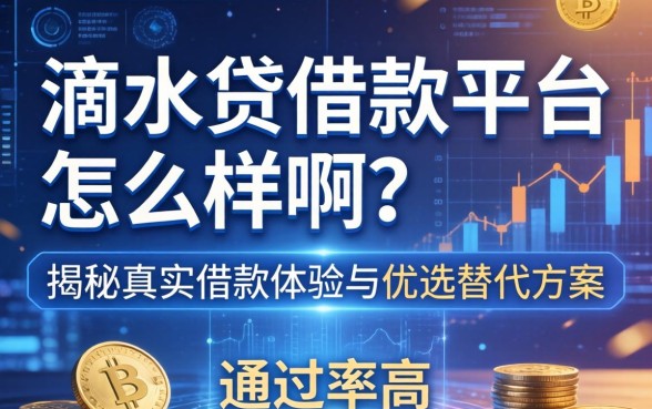 滴水贷借款平台怎么样啊？靠谱吗？通过率高吗？揭秘真实借款体验与优选替代方案