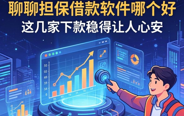 聊聊担保的借款软件哪个好，这几家下款稳得让人心安