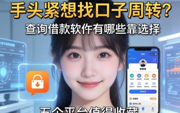 手头紧想找口子周转？查询借款软件有哪些靠谱选择？这五个平台值得收藏