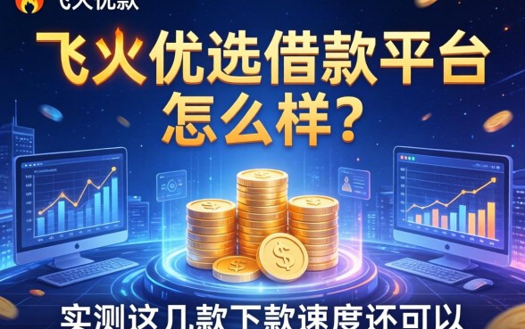 飞火优选借款平台怎么样？实测这几款下款速度还可以