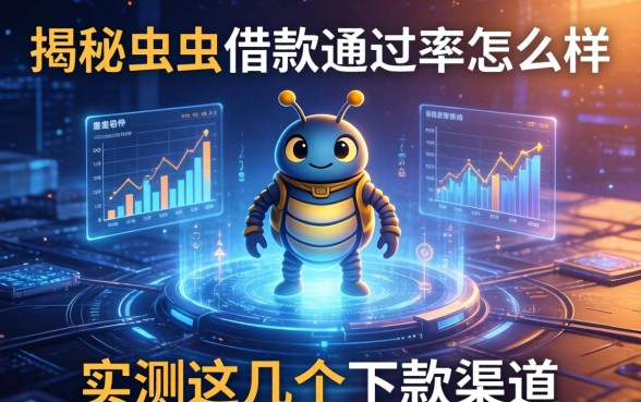揭秘虫虫借款通过率怎么样，实测这几个下款渠道
