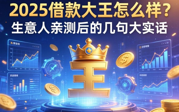 2025借款大王怎么样？生意人亲测后的几句大实话