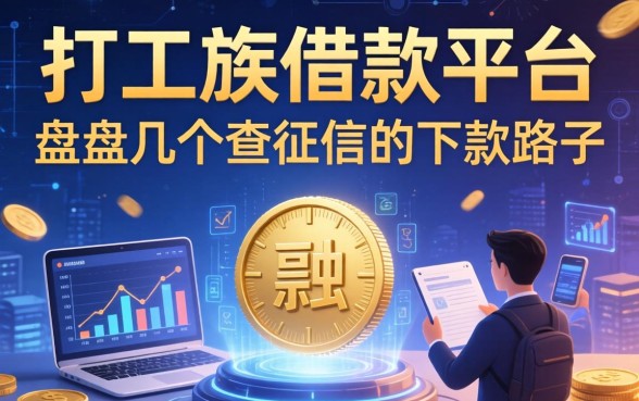打工族的借款平台有哪些？盘点几个不查征信的下款路子