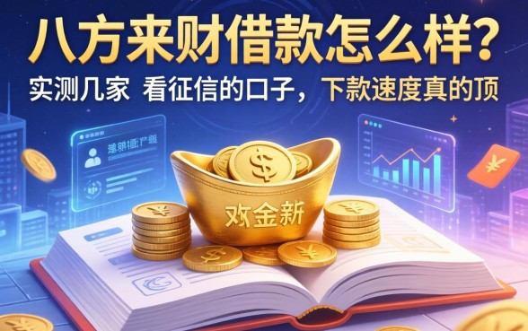 八方来财借款怎么样？实测几家不看征信的口子，下款速度真的顶