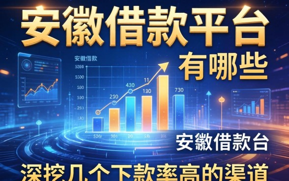 安徽省借款平台有哪些？深挖几个下款率高的渠道