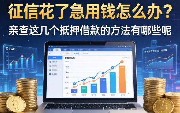 征信花了急用钱怎么办？亲测这几个抵押借款的方法有哪些呢
