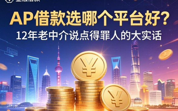 app借款选哪个平台好？12年老中介说点得罪人的大实话