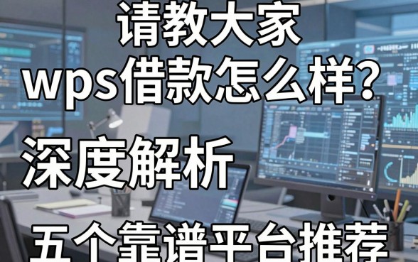 请教大家wps借款怎么样？深度解析及五个靠谱平台推荐