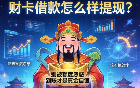 财神卡借款怎么样提现？别被额度忽悠，到账才是真金白银