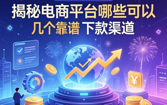 揭秘电商平台哪些可以借款的，整理了几个靠谱的下款渠道