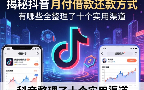 揭秘抖音月付借款还款方式有哪些，整理了十个实用渠道