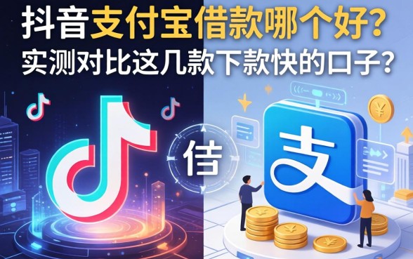 抖音和支付宝借款哪个好？实测对比这几款下款快的口子