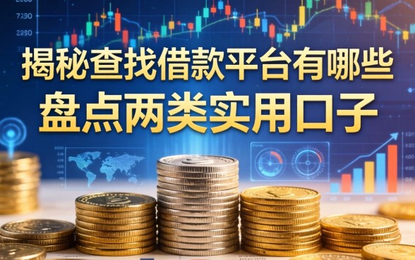 揭秘查找借款平台有哪些，盘点两类实用口子