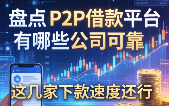 盘点p2p借款平台有哪些公司可靠，这几家下款速度还行