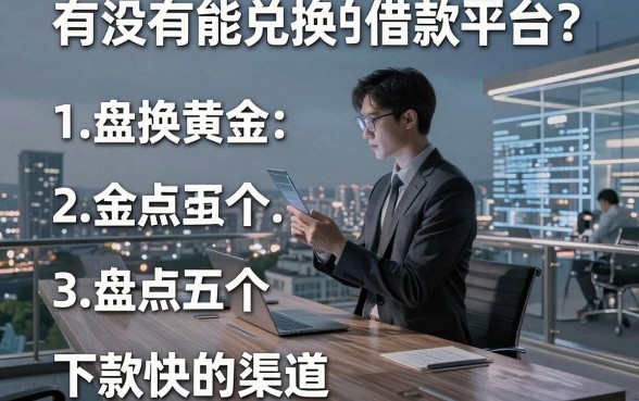 有没有能兑换黄金的借款平台？盘点五个下款快的渠道