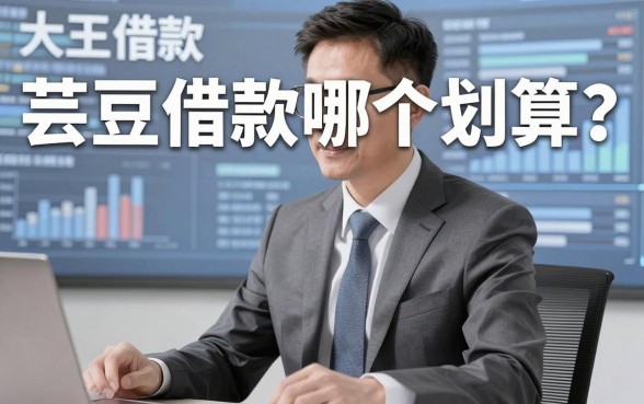 大王借款和芸豆借款哪个划算？银行经理偷偷告诉你真相