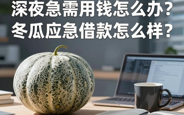 深夜急需用钱怎么办？冬瓜应急借款怎么样？深度测评与靠谱平台推荐