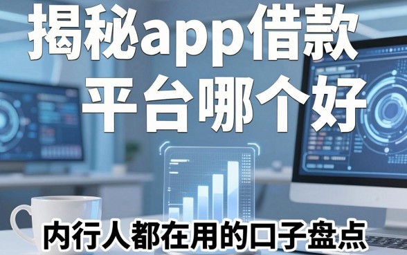 揭秘app借款平台哪个好,内行人都在用的口子盘点