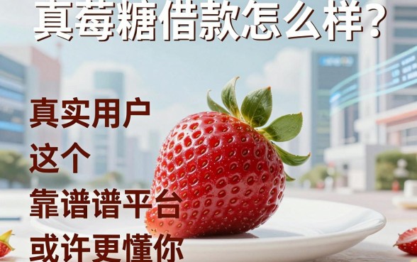 草莓糖借款怎么样?真实用户经历揭秘,这五个靠谱平台或许更懂你