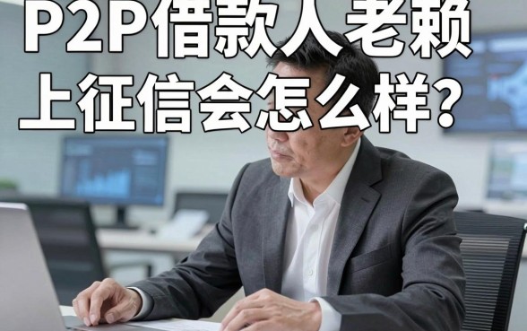 P2P借款人老赖上征信会怎么样？银行经理告诉你真实后果