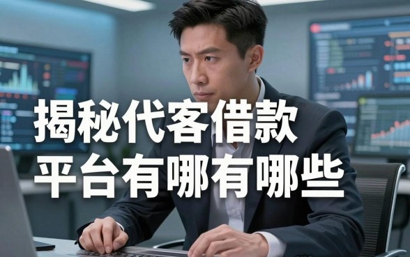 揭秘代客借款平台有哪些:银行经理私下才敢说的审批内幕