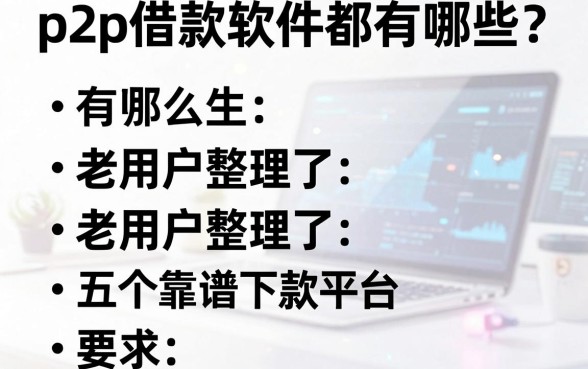 p2p借款软件都有哪些?老用户整理了五个靠谱下款平台
