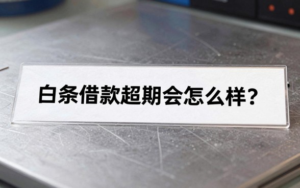 白条借款超期会怎么样?亲身经历告诉你后果,并推荐几个靠谱周转口子