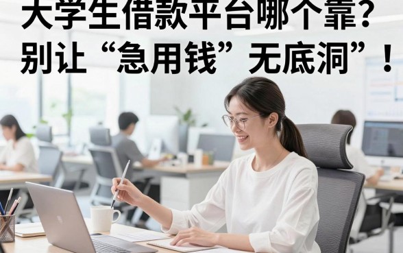 大学生借款平台哪个靠？别让“急用钱”变成“无底洞”，这份避坑指南请收好