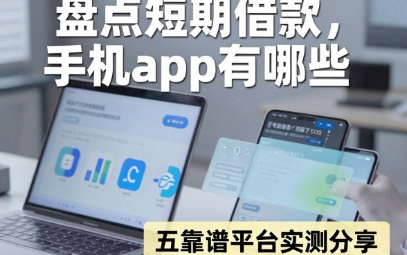 盘点短期借款手机app有哪些,五款靠谱平台实测分享