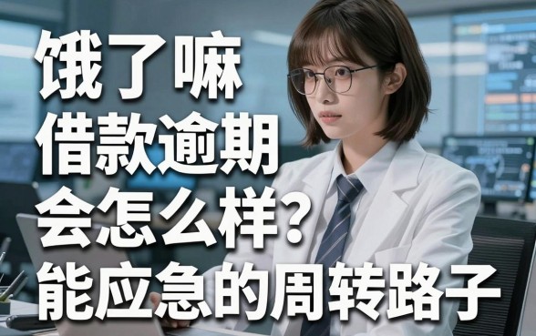 饿了嘛借款逾期会怎么样？盘点几个能应急的周转路子
