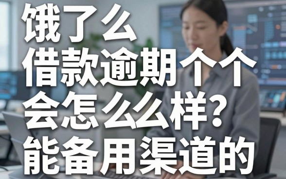 饿了么借款逾期会怎么样？盘点几个能下款的备用渠道
