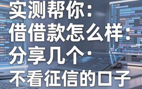 实测帮你借借款怎么样，分享几个不看征信的口子